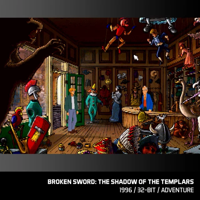 Cartridge für Retro-Spielkonsole Evercade - Broken Sword Collection