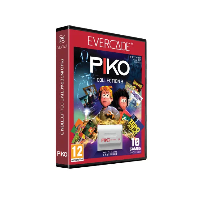 Cartridge für die Retro-Spielkonsole Evercade - Piko Interactive Collection 3