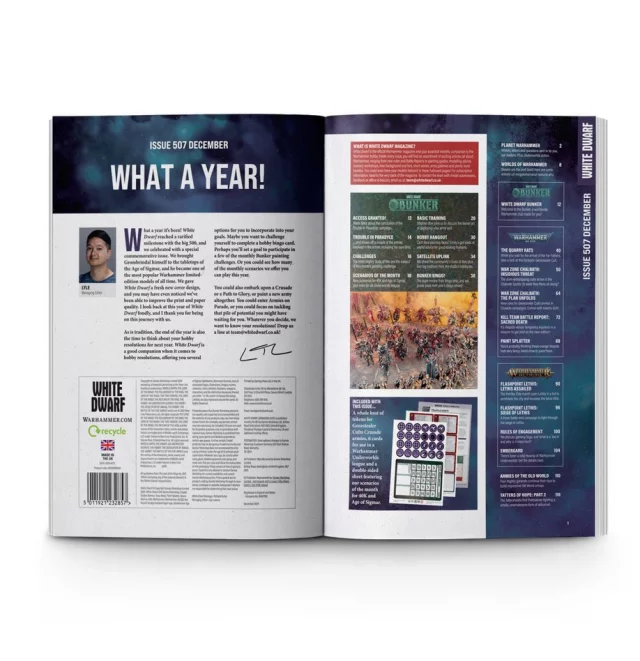 Zeitschrift White Dwarf 2024/12 (Issue 507) - Warhammer