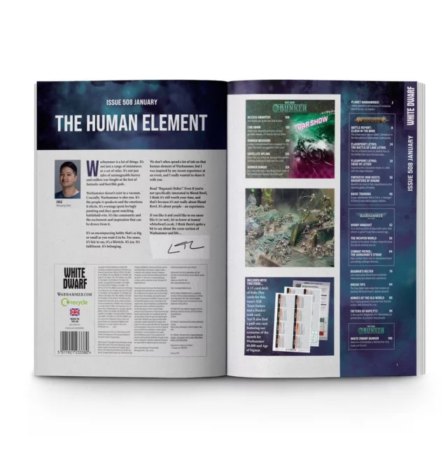 Zeitschrift White Dwarf 2025/1 (Issue 508) - Brettspiel