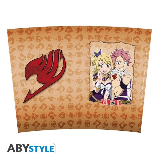 Reisebecher Fairy Tail - Lucy, Natsu & Emblem - Manga
