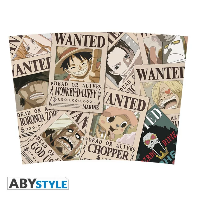 Reisebecher One Piece - Wanted - Manga