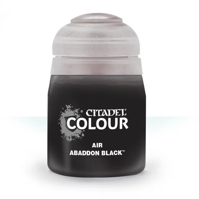 Citadel Air Paint (Abaddon Black) - Airbrush-Farbe, Schwarz - Brettspiel