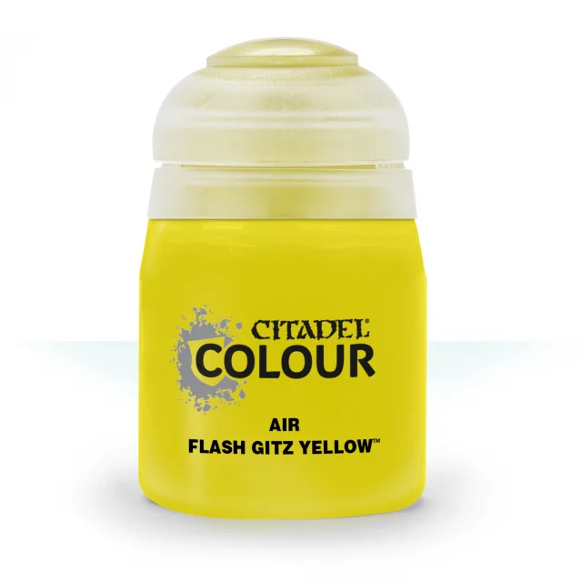 Citadel Air Paint (Flash Gitz Yellow) - Airbrush-Farbe, Gelb - Brettspiel