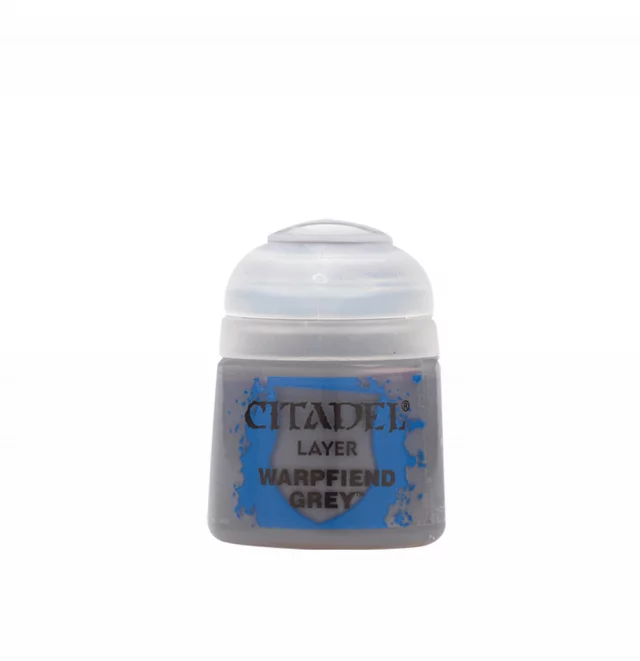 Citadel Layer Paint (Warpfiend Grey) - Deckfarbe, Grau - Brettspiel