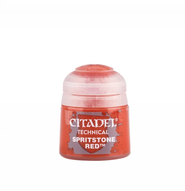 Citadel Technical Paint (Spritstone Red) - texturová barva, červená - Brettspiel