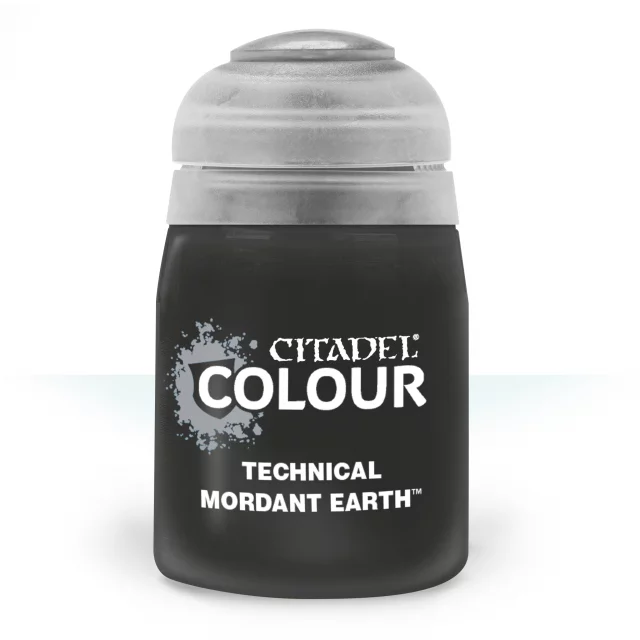 Citadel Technical Paint (Mordant Earth) - Texturfarbe, Schwarz - Brettspiel