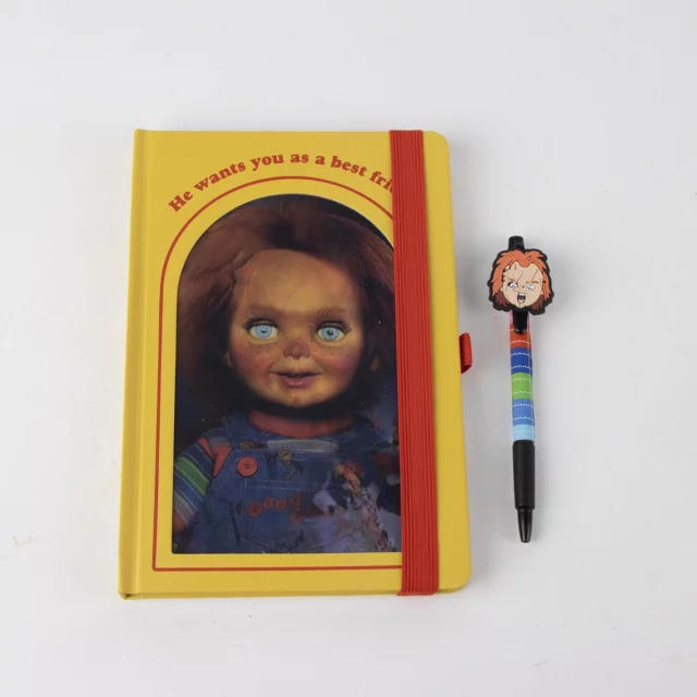 Geschenkset Chucky - Chucky (Notizbuch, Kugelschreiber) - Tassen