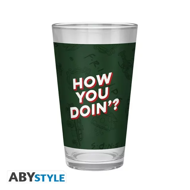 Geschenkset Friends - Central Perk (Glas, Pin und Notizbuch) - Anstecker