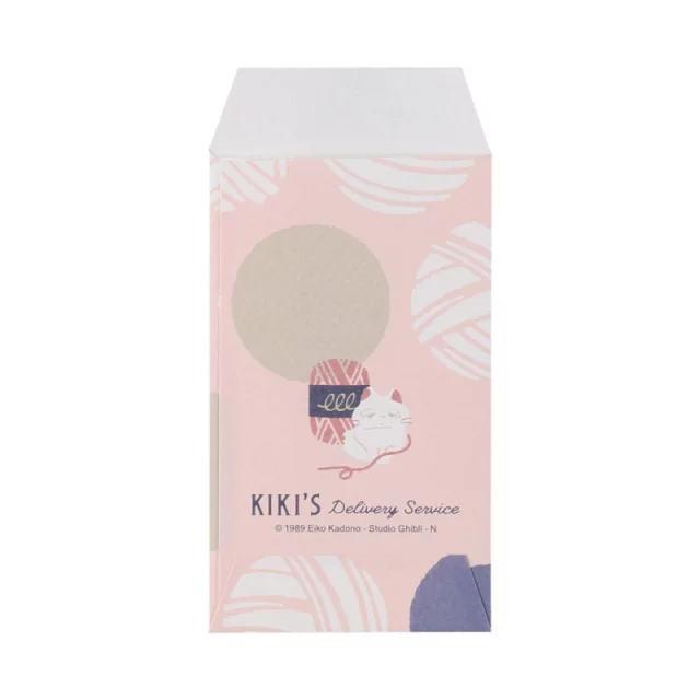Geschenkset Ghibli - Jiji (Kiki's Delivery Service) (Umschläge und Stickerbogen) - Kugelschreiber