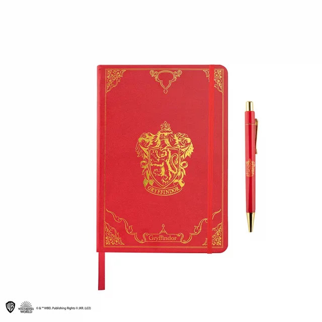Geschenkset Harry Potter - Gryffindor (Notizbuch, Kugelschreiber) - Gläser