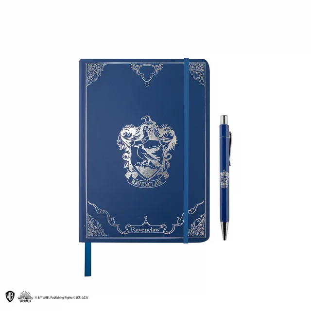 Geschenkset Harry Potter - Ravenclaw (Notizbuch, Kugelschreiber) - Gläser