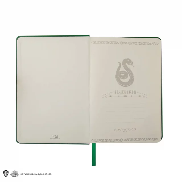 Geschenkset Harry Potter - Slytherin (Notizbuch, Kugelschreiber) - Gläser