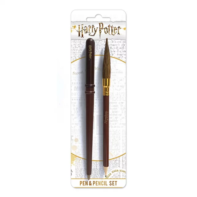 Geschenkset Harry Potter - Wand Quidditch Broom (Kugelschreiber und Bleistift) - Tassen