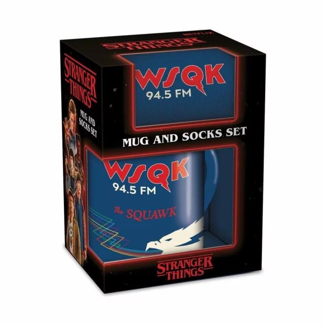 Geschenkset Stranger Things - WSQK (Tasse, Socken)