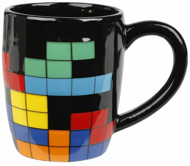 Geschenkset Tetris - Tasse und Puzzle - Notizbücher
