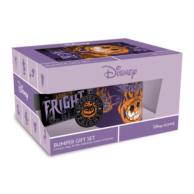 Geschenkset The Nightmare Before Christmas - Bumper Gift Set (Tasse, Untersetzer, Schlüsselanhänger, Notizbuch) - Untertassen