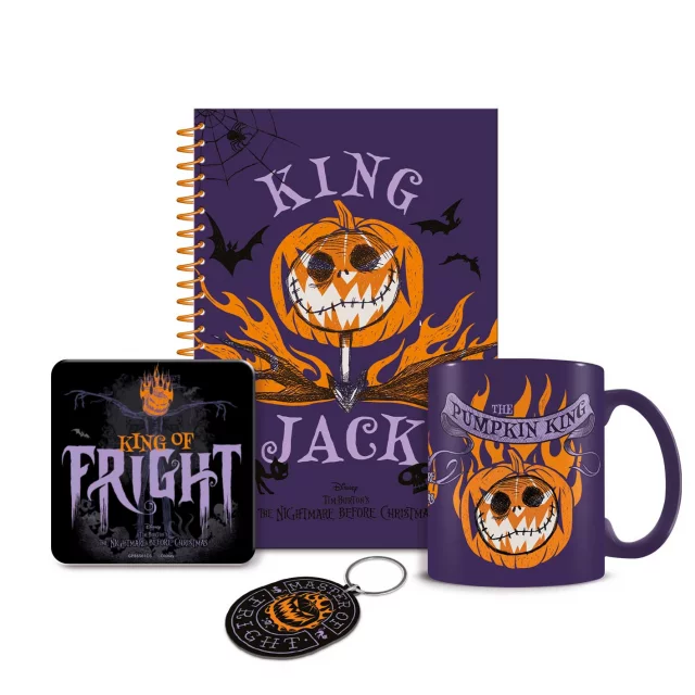 Geschenkset The Nightmare Before Christmas - Bumper Gift Set (Tasse, Untersetzer, Schlüsselanhänger, Notizbuch) - Socken