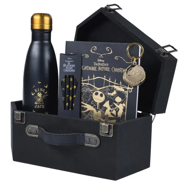 Geschenkset The Nightmare Before Christmas - Coffin (Stifte, Schlüsselanhänger, Flasche, Notizbuch) - Tassen