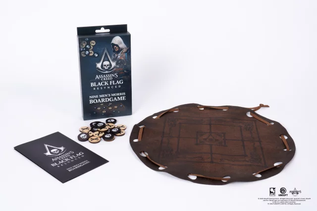 Brettspiel Assassin's Creed Black Flag Resynced - Nine Mens Morris - Assassins Creed