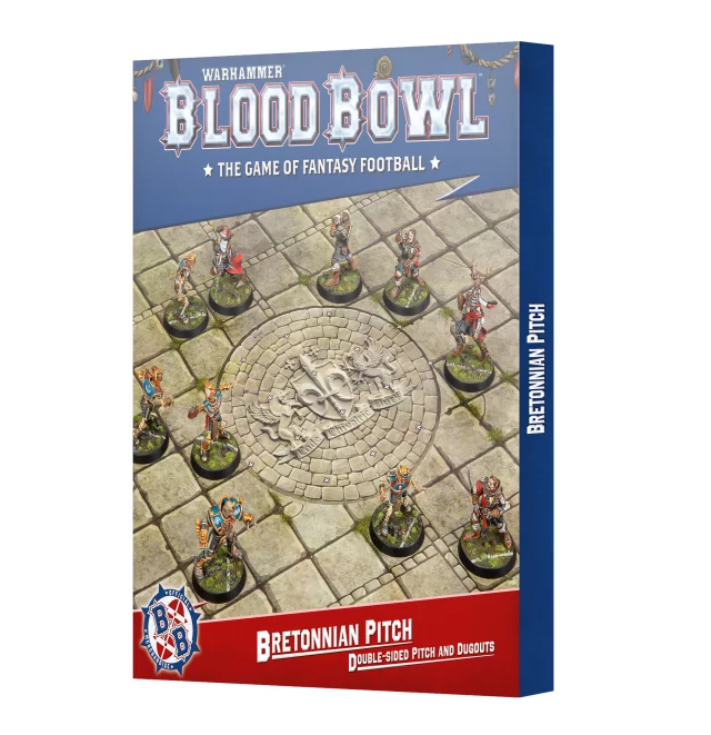 Brettspiel Blood Bowl - Bretonnian Pitch & Dugouts - Warhammer