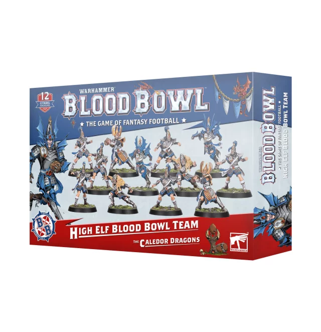 Brettspiel Blood Bowl - The Caledor Dragons (12 Figuren) - Warhammer