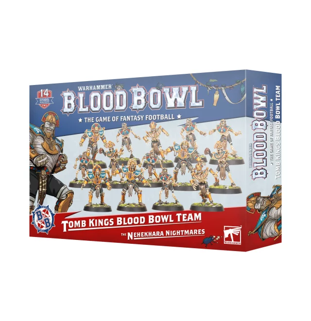 Brettspiel Blood Bowl - The Nehekhara Nightmares (14 Figuren) - Warhammer