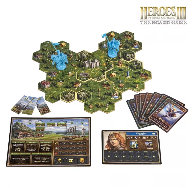 Brettspiel Heroes of Might and Magic III ENG (ausgepackt) - Heroes of Might & Magic