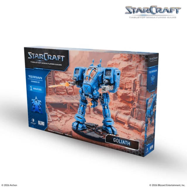 Brettspiel StarCraft - Tabletop Miniature Game - Goliath - Expansion Set (1 Figur) - Brettspiel