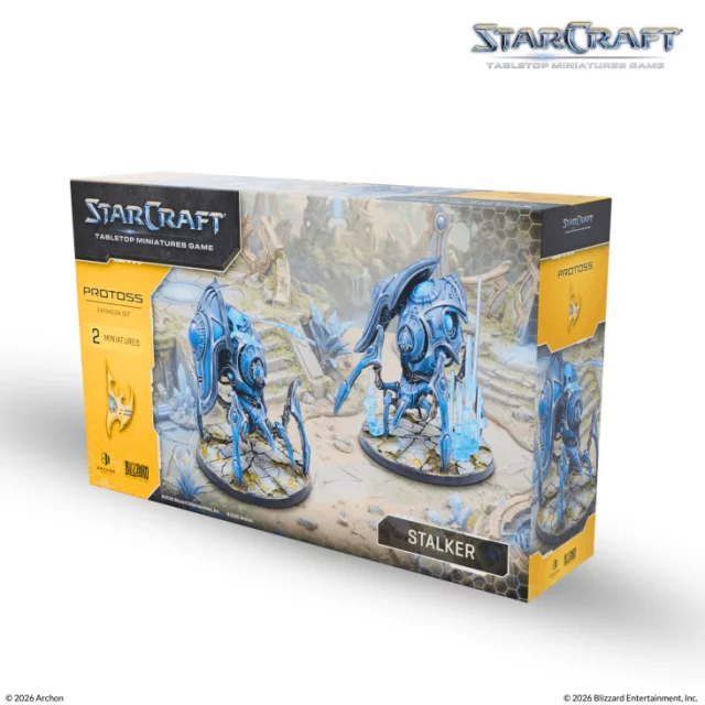 Brettspiel StarCraft - Tabletop Miniature Game - Stalker - Expansion Set (2 Figuren) - Brettspiel