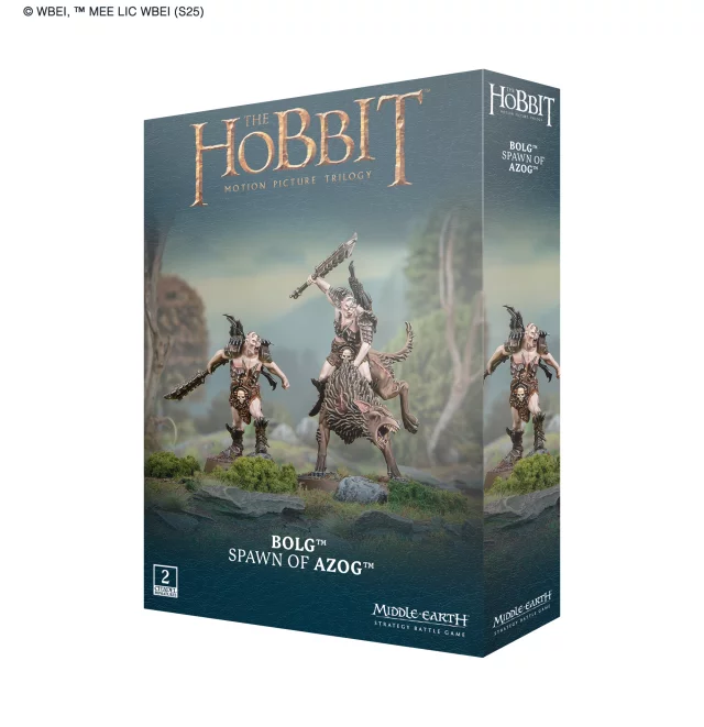 Brettspiel The Hobbit - Middle-Earth Strategy Battle Game - Bolg, Spawn of Azog (2 Figuren) - Lord of the Rings