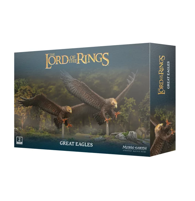 Brettspiel The Lord of the Rings - Middle-Earth Strategy Battle Game: The War of the Rohirrim - Great Eagles (2 Figuren)