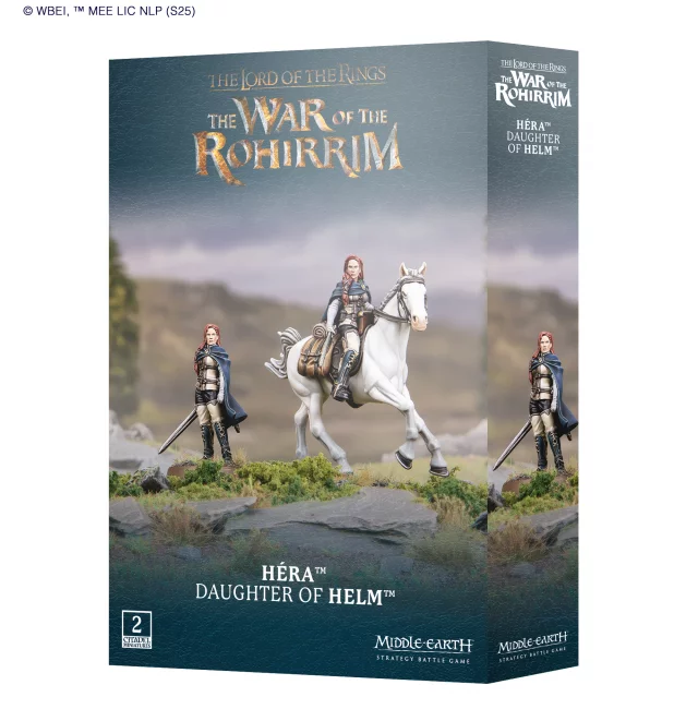 Brettspiel The Lord of the Rings - Middle-Earth Strategy Battle Game - Héra Daughter of Helm (2 Figuren)
