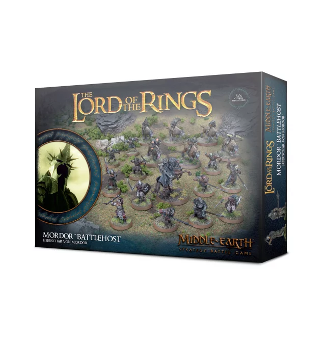 Brettspiel The Lord of the Rings - Middle-Earth Strategy Battle Game - Mordor Battlehost (32 Figuren)