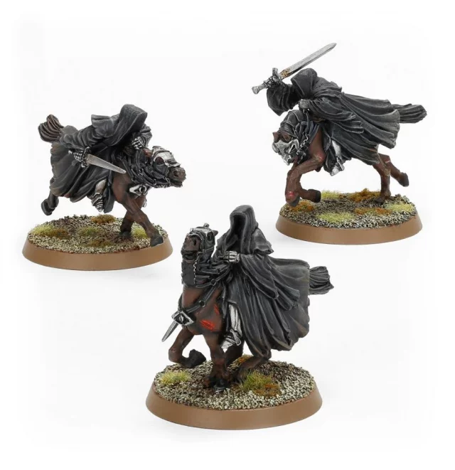 Brettspiel The Lord of the Rings - Middle-Earth Strategy Battle Game - The Black Riders (3 Figuren)