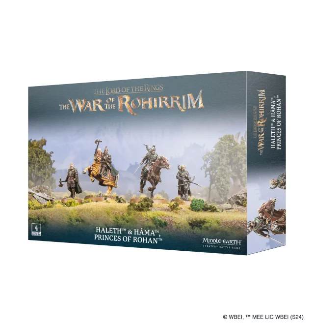 Brettspiel The Lord of the Rings - Middle-Earth Strategy Battle Game: The War of the Rohirrim - Haleth & Háma, Princes of Rohan (2 Figuren)