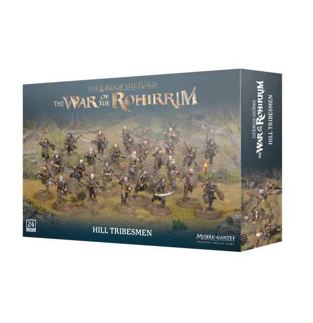 Brettspiel The Lord of the Rings - Middle-Earth Strategy Battle Game: The War of the Rohirrim - Hill Tribesmen (24 Figuren)
