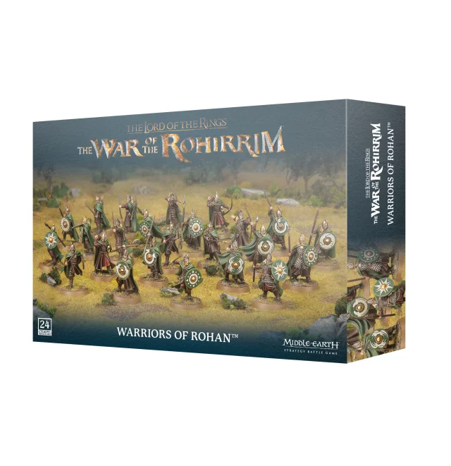 Brettspiel The Lord of the Rings - Middle-Earth Strategy Battle Game: The War of the Rohirrim - Warriors of Rohan (24 figurek)