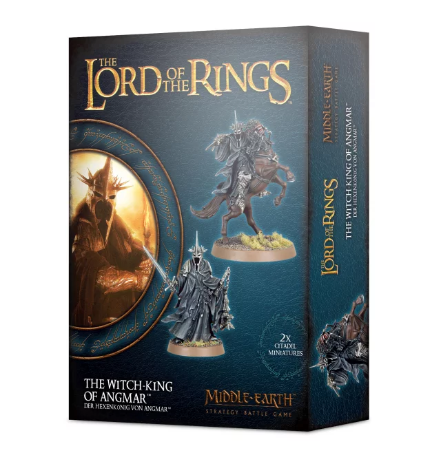 Brettspiel The Lord of the Rings - Middle-Earth Strategy Battle Game - The Witch-King of Angmar (2 Figuren)