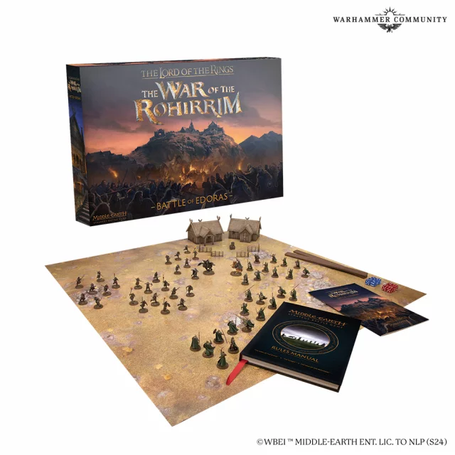 Brettspiel The Lord of the Rings - Middle-Earth Strategy Battle Game: The War of the Rohirrim - Battle of Edoras