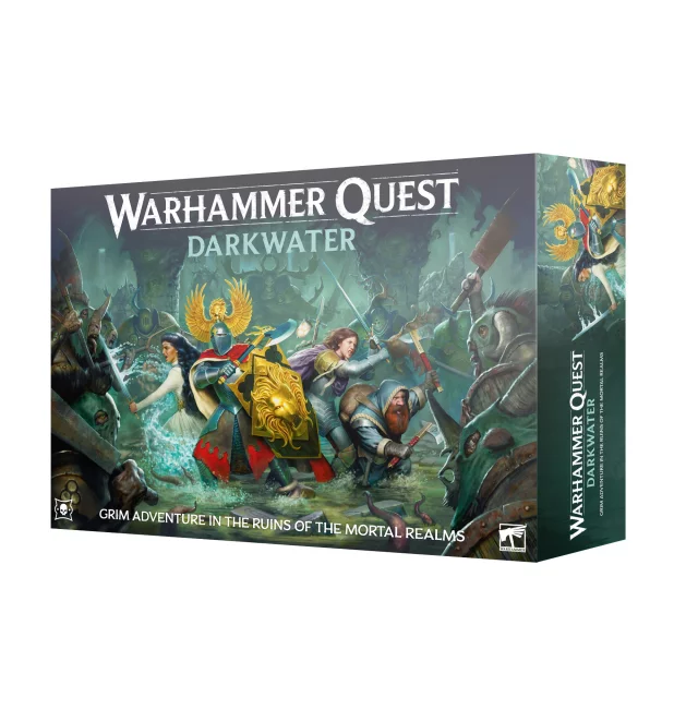 Brettspiel Warhammer Quest: Darkwater - Grim Adventure in the Ruins of the Mortal Realms (ENG) - Warhammer Brettspiele