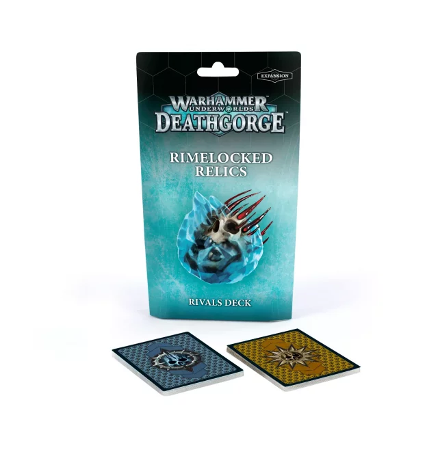 Brettspiel Warhammer Underworlds: Deathgorge - Rimelocked Relics Rivals Deck - Spielkarten
