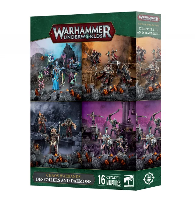Brettspiel Warhammer Underworlds - Despoilers and Daemons (16 Figuren) (Erweiterung) - Warhammer Brettspiele