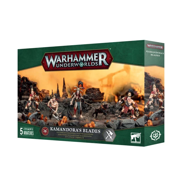 Brettspiel Warhammer Underworlds - Kamandoras Blades (5 Figuren) (Erweiterung) - Warhammer Brettspiele