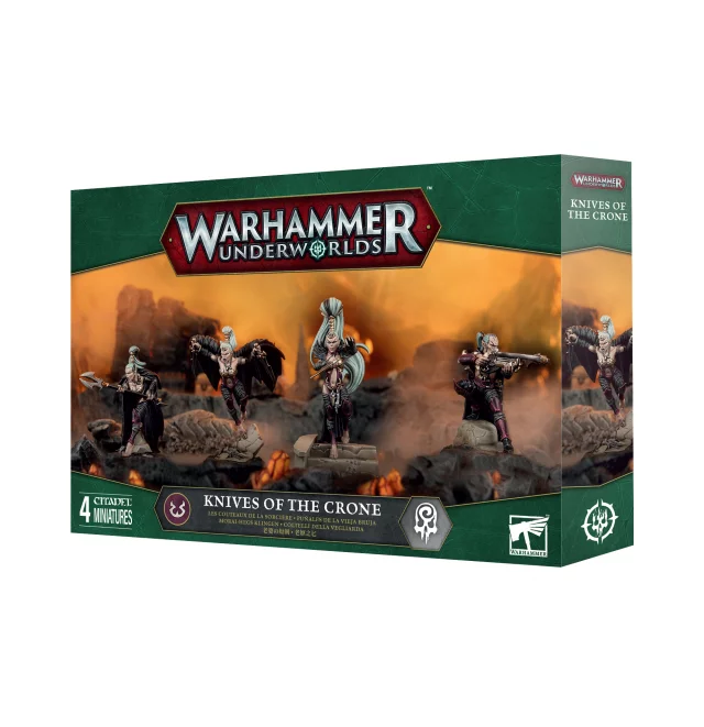 Brettspiel Warhammer Underworlds - Knives of The Crone (4 Figuren) (Erweiterung) - Warhammer Brettspiele