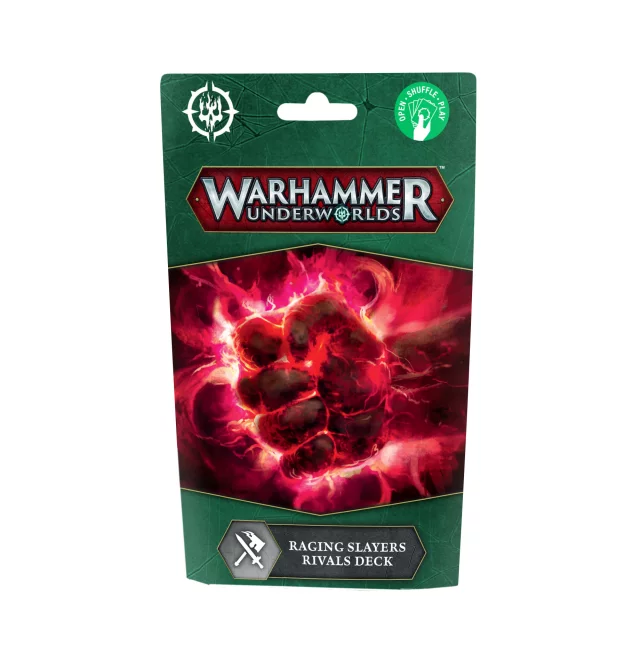Brettspiel Warhammer Underworlds: Raging Slayers Rivals Deck - Spielkarten