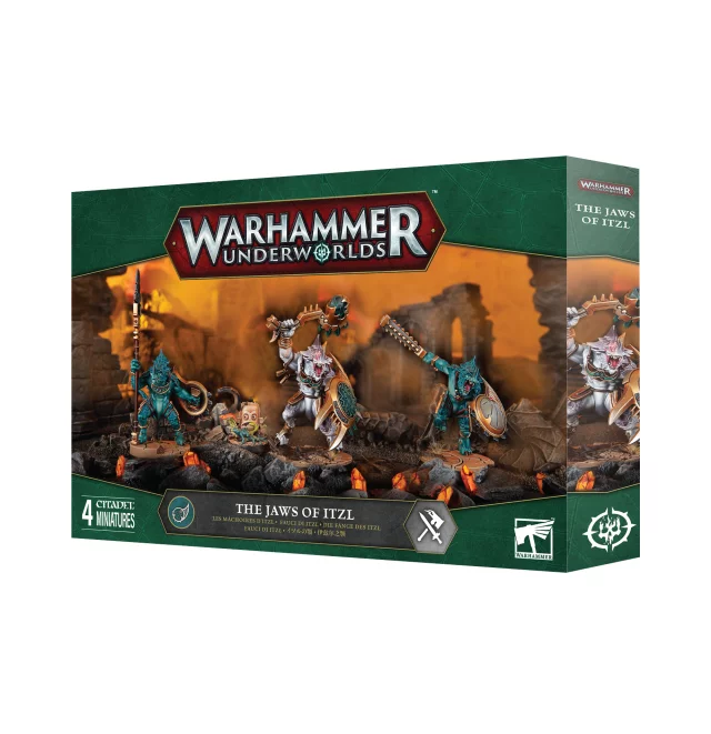 Brettspiel Warhammer Underworlds - The Jaws Of Itzl (4 Figuren) (Erweiterung) - Warhammer Brettspiele