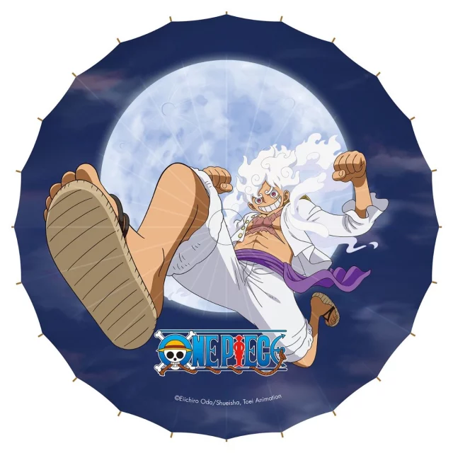Sonnenschirm One Piece - Monkey D. Luffy Gear 5th - Demon Slayer