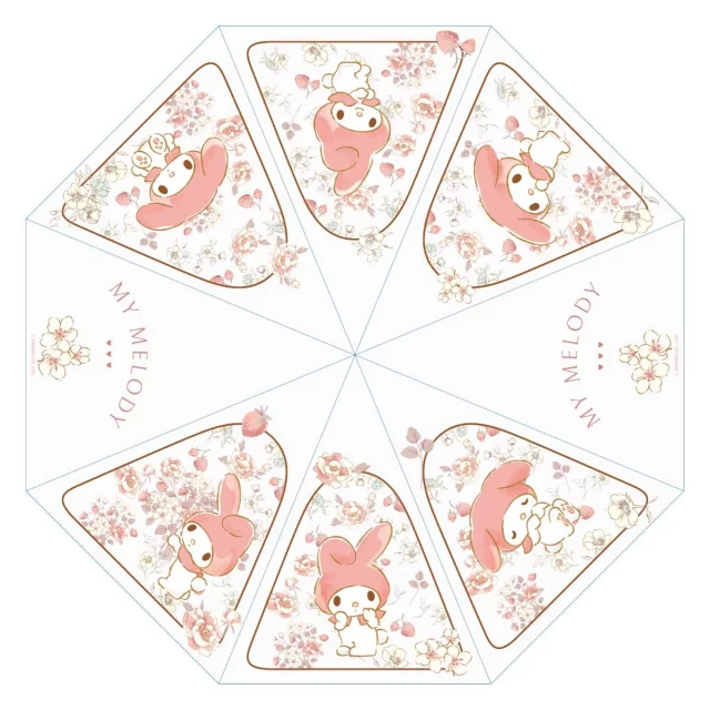 Regenschirm Sanrio - My Melody - Hello Kitty