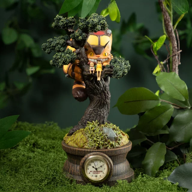 Diorama Ghibli - Mei, Satsuki & Chatbus in the Pine Tree (My Neighbor Totoro) - Uhren
